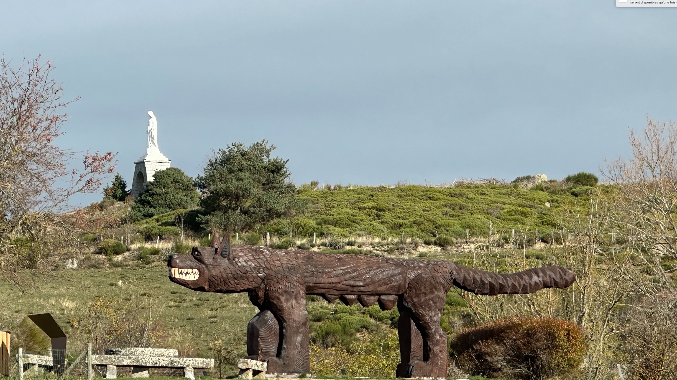 A proximité de Saugues